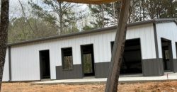 36x60x10 – Solar White Walls + Charcoal Gray Trim – Cedar Bluff, AL