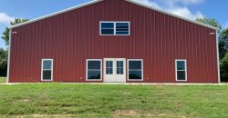 60x60x16 – Polar White Roof & Trim + Rustic Red Walls – Empire, AL