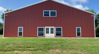 60x60x16 – Polar White Roof & Trim + Rustic Red Walls – Empire, AL