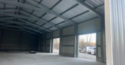 50x100x16 – Charcoal Gray Walls + Ash Gray Trim – Elgin, IL