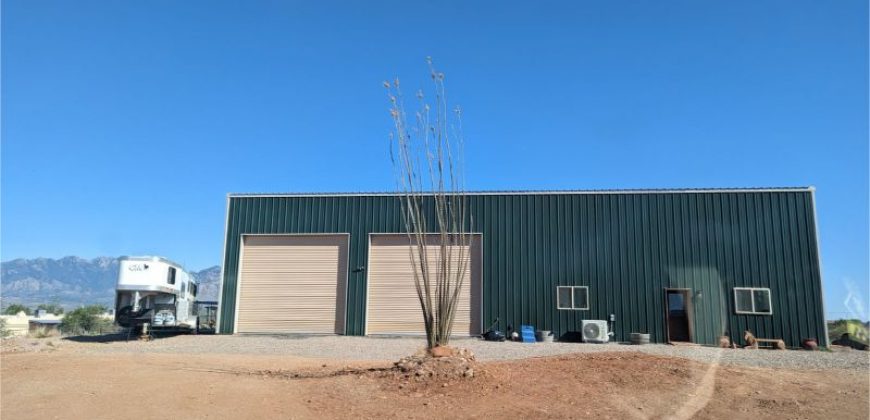 40x80x20 – Fern Green Walls + Ash Gray Trim – Green Valley, AZ