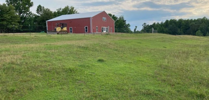 60x60x16 – Polar White Roof & Trim + Rustic Red Walls – Empire, AL